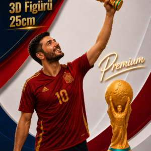 25cm Dünya Kupası Figürü (Premium Kalite) - Sınırlı Sayıda